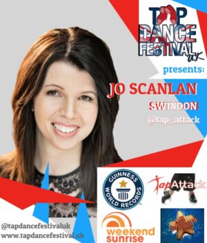 Jo Scanlan joins Tap Dance Festival UK 2018 Faculty!