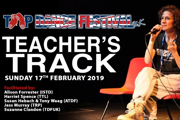 Teachers Track at Tap Dance Festival UK