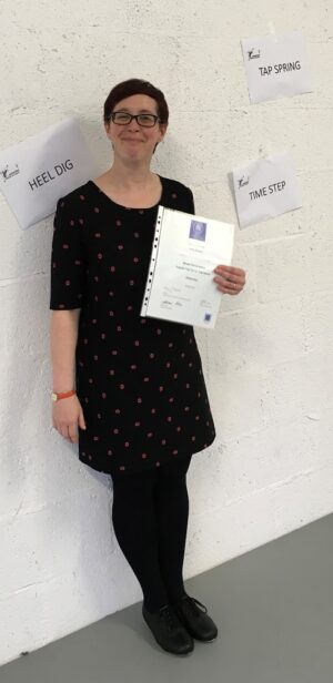 Tap Dance Festival UK MIME Solutions Scholarship Award Winner Lucy White