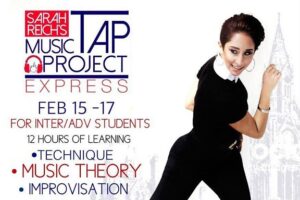 Sarah Reich Tap Music Project with Tap Dance Festival UK 2019